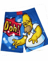 homer simpson boxer shorts