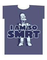 homer "i am so smrt" t shirt