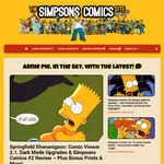 The Simpsons Comic Site