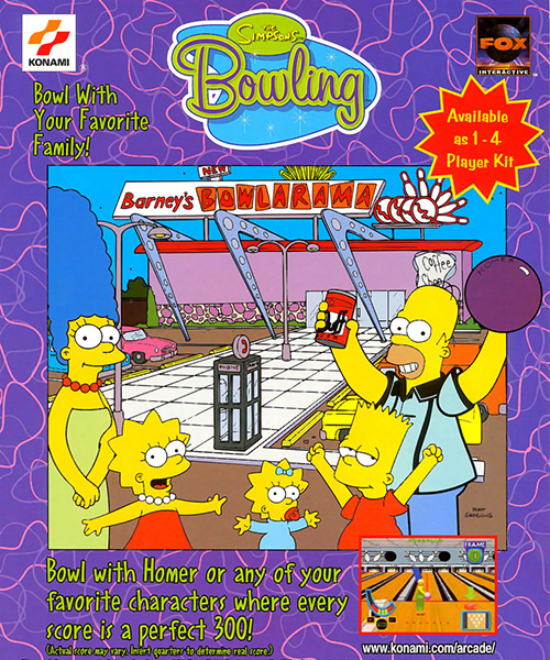 Simpsons Bowling