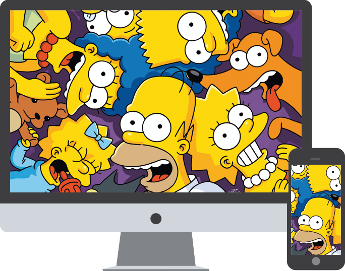 Simpsons Family Wallpaper