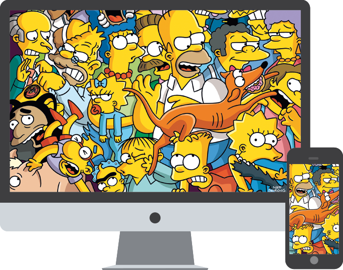 Simpsons Family Wallpaper