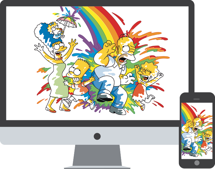 Simpsons Family Wallpaper