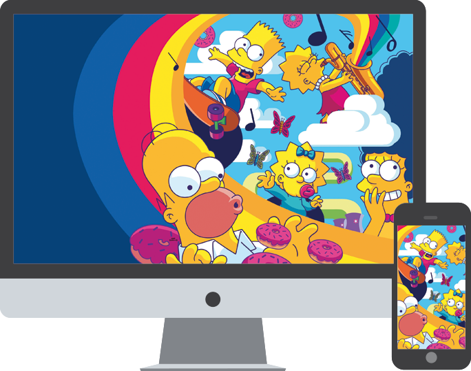 Simpsons Family Wallpaper