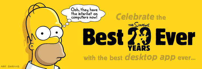 The Simpsons Desktop App