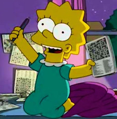 Ratings: Homer & Lisa Exchange Cross Words