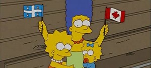Homer and Marge are off to Canada