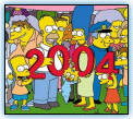 The Simpsons 2004 Calendars