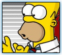 Homer Assists Wisdom Search