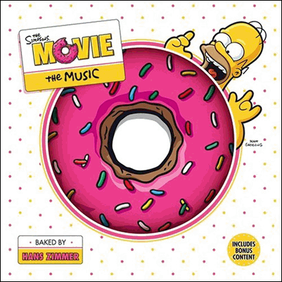 Simpsons Movie Soundtrack Artwork & Tracklist