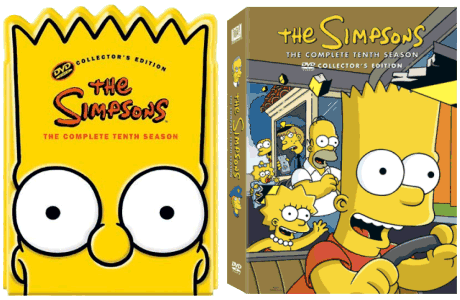 simpsons season 10 dvd