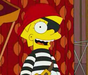lisa the pirate