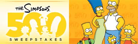 The Simpsons 500th Sweepstakes